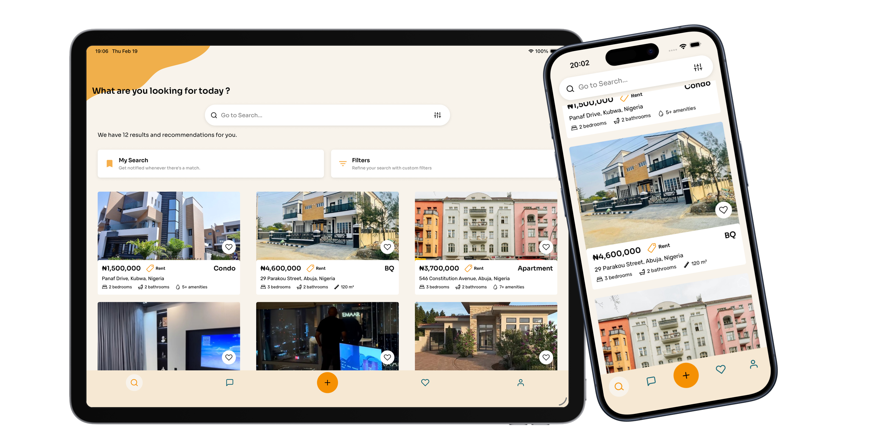 Yard's impact — 50,000+ properties listed and 100,000+ active users across Nigeria